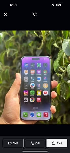 Iphone 14 pro max deep purple (128gb)Non pta 1