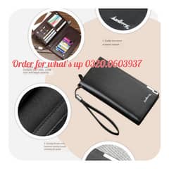 Women spacious Leather wallet cash on dilvery 0