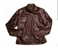sheep leather jacket UK style