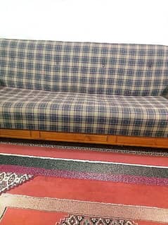 Excellent Condition Diyar wood sofa set