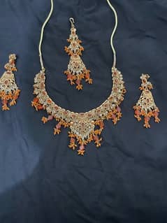 kundan indian jewellery set