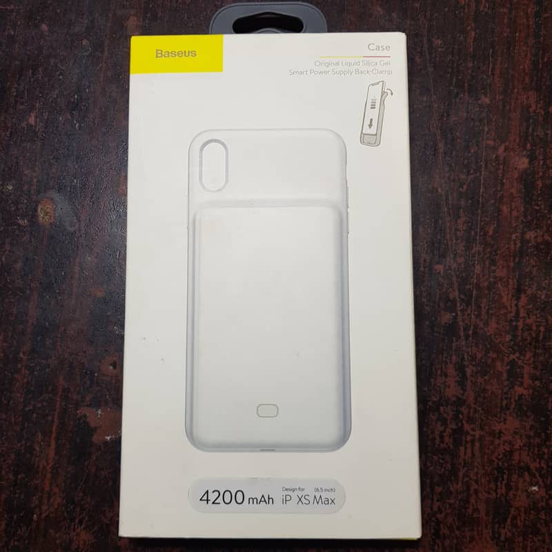 Baseus battery case for iphone x models ( attachable power bank cover 2