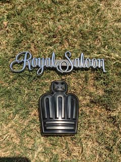 JDM Toyota crown 1990-2000 OEM royal saloon emblem front grille badge