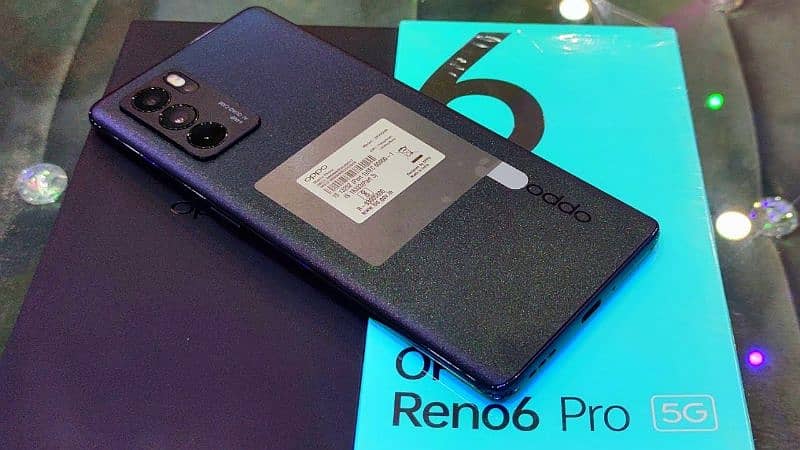 Oppo Reno 6 pro 5G just one mnth use box ghr me gum gya h baki saman h 0