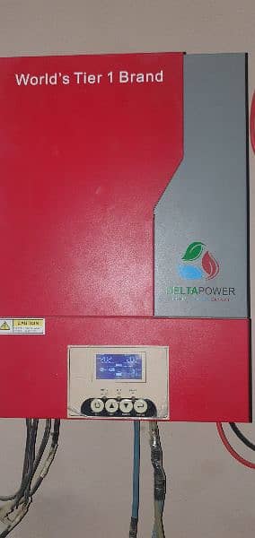 Delta power solar inverter 5.5 KW 1