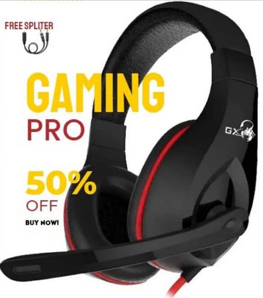 best head phone for gaming and high level volume in red and blue color 3