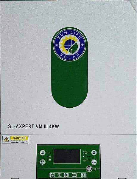 Sunlife Solar Axpert VM III PV5000 4Kw Dual Output Hybrid Bult In WiFi 0