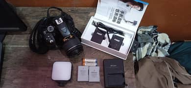 Nikon DSLR d5300 camra with accessories 80K