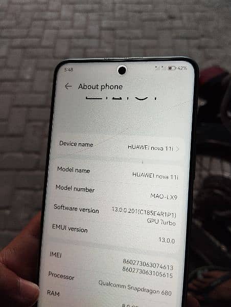 Huawei nova 11i 2