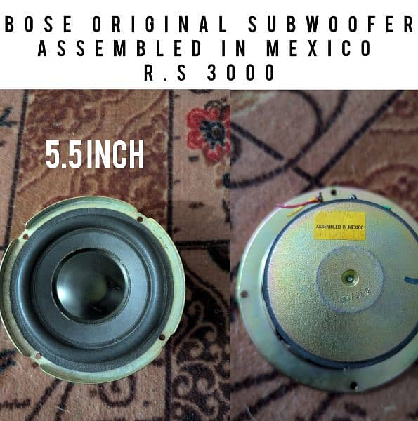 Woofer Speakers JBL Bose Samsung 5