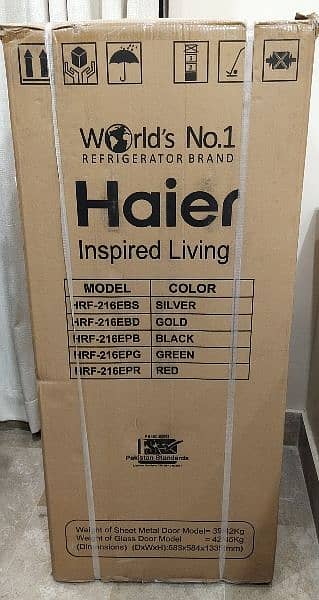 Haier E-Star Refrigerator 4