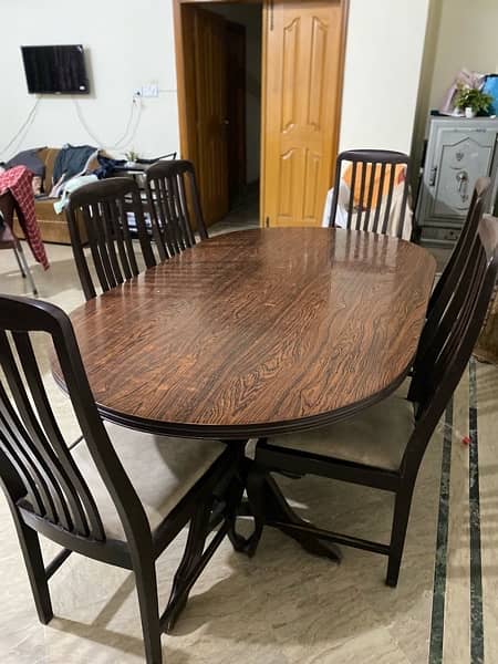 Dining Table Pure Wood (Tali) 3