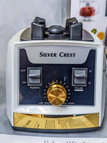 3 in 1 Silver Crest Commercial Blender [German Lot Imported] 1