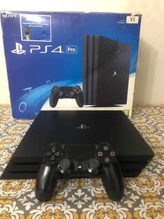 Ps4 pro in neat condition for sale.
