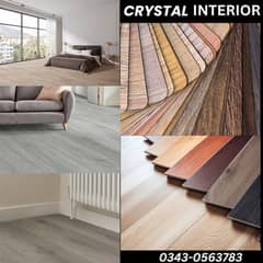 wooden floor/Wallpapers/Window Blinds/Vinyl/floor Ceiling/Glass paper