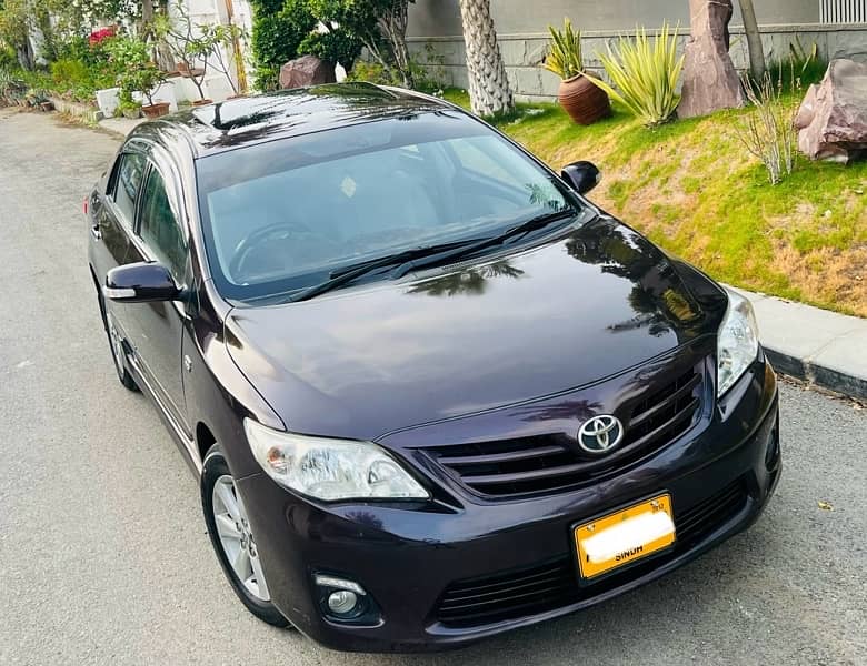 Toyota Corolla Altis SR 2012 Model 0