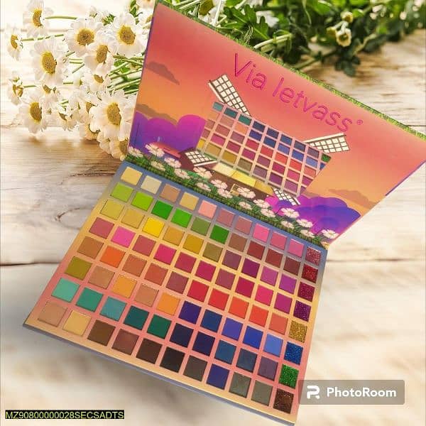 88 colors of Eyeshadow palette 0