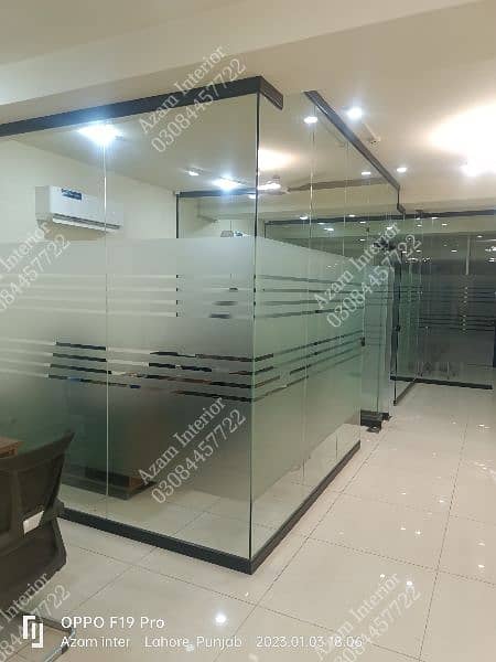 black glass paper. blackout PVC glass paper window blinds floor tinted 9