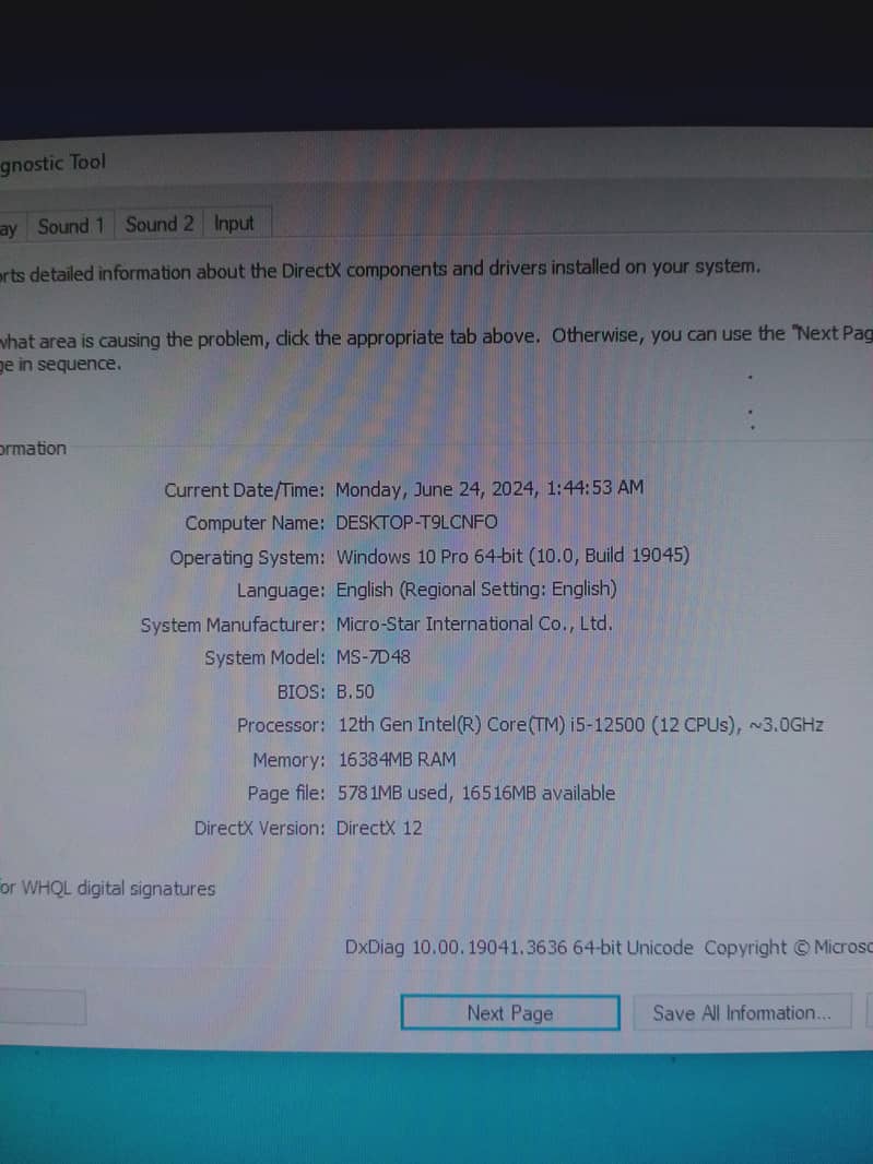 Core i5 12 Gen in 6 months warranty 1