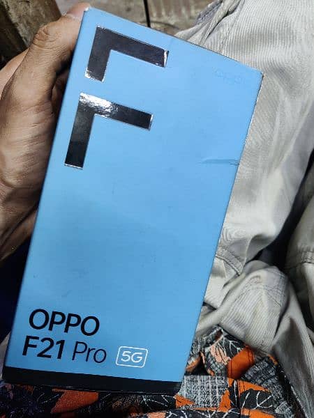 Oppo f21pro 5G complete box asess packed phone 8GB 128GB 12