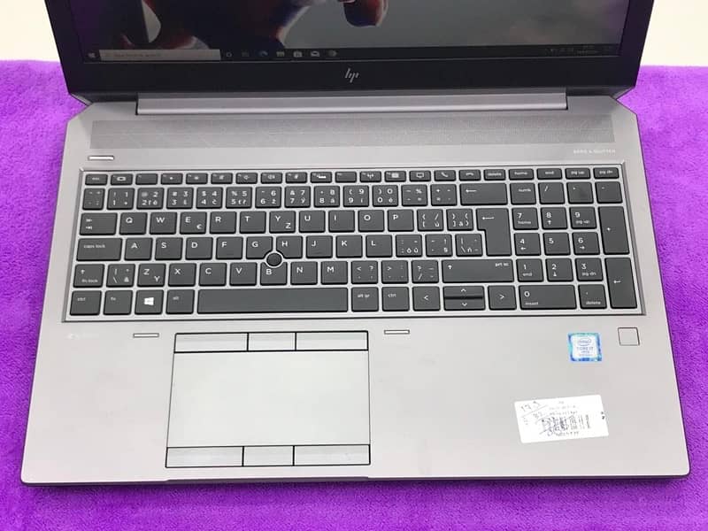 HP ZBOOK 15 G6 (Core i7 9th Gen) (32/512/4gb Graphics T2000 DDR6) 10