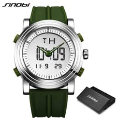 SINOBI Digital Sports Watch For Men Chronograph Men's Wrist Watch