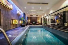 Fully Furnished +Pool & Cinema Hall 1 Kanal Lavish Banglow For Sale In Dha Lahore Phase 5 Top Location
