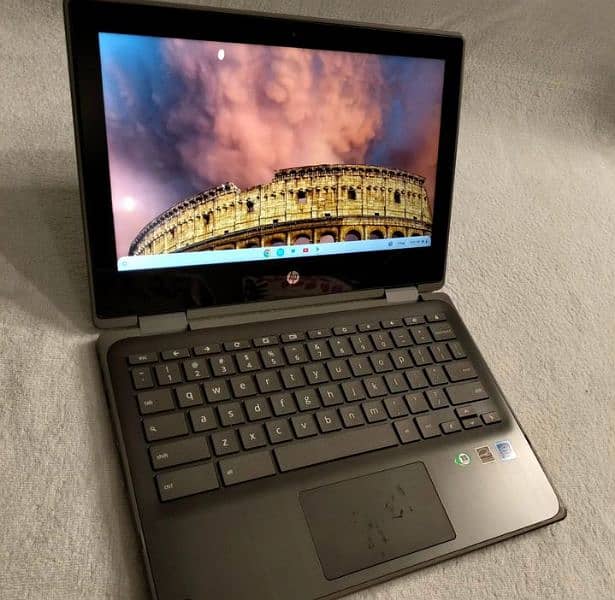 HP g3ee Chromebook 4/32 touch screen 360 dual camera 1