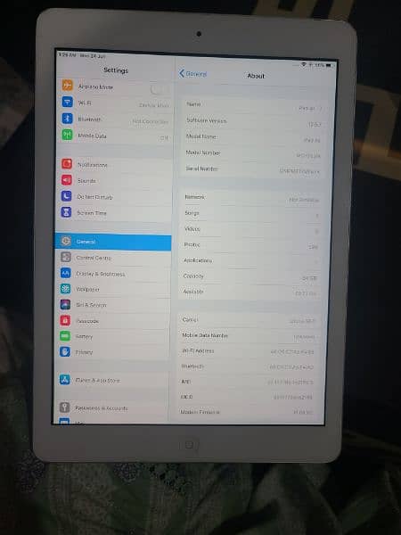 Apple iPad air 1