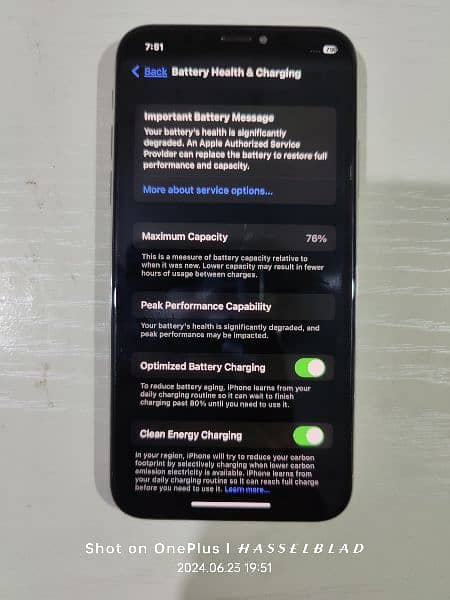 IPHONE X 256GB NON ACTIVE 3