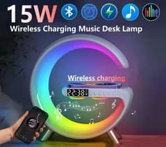 G63 15W Wireless Charger 15w Wireless Charging Supported Alarm Watch
