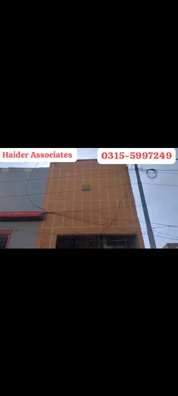 House for Sale Bagh e Korangi Sector 10 Demand 38lakh 7