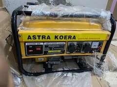 Manual 2kw ast3700 gasoline generator Astra korea with handles