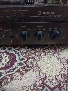 Tecnichs stereo su-8080 amplifier like good audio sounds speaker home