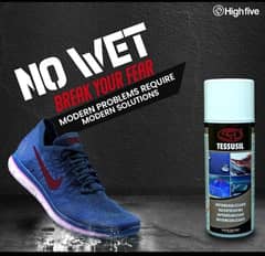 shoes/fabric/leather water proofing spray