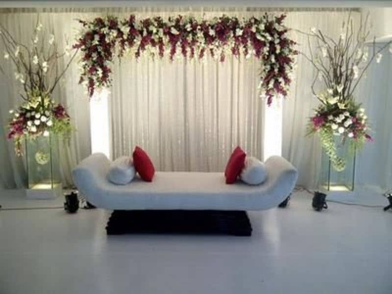 Fresh and artificial flowers Specialist stage decor 2