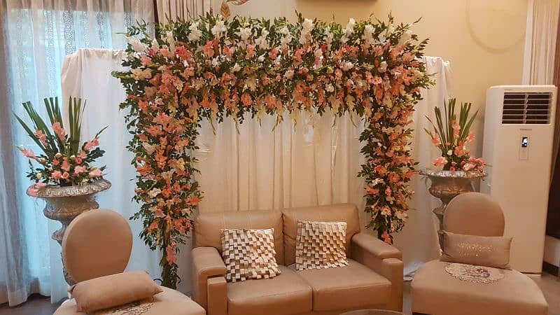 Fresh and artificial flowers Specialist stage decor 18
