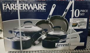 Imported Cookware Set 10 pc non-stick