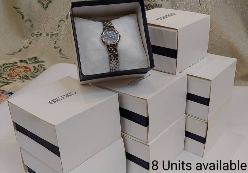 Brand New Seiko Quartz Ladies Watch for Sale 0