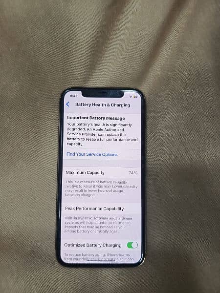 iphone 11pro bettery 78 pta approved 512gb water pck nai hai 4
