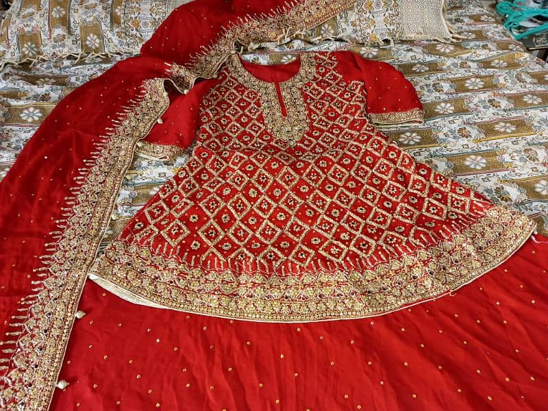 bridle lehenga with jewelry 2