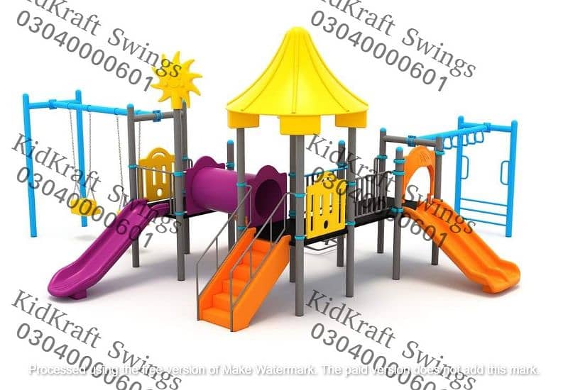 kids slides | Playground Equipment | kid swing | jhoola | kids Rides 10