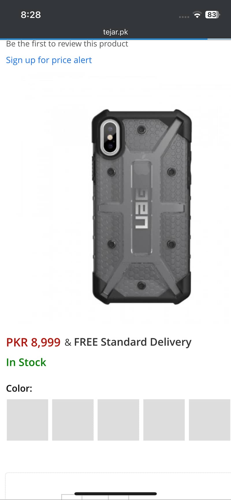 UAG IPhone X Armoured Cover 4