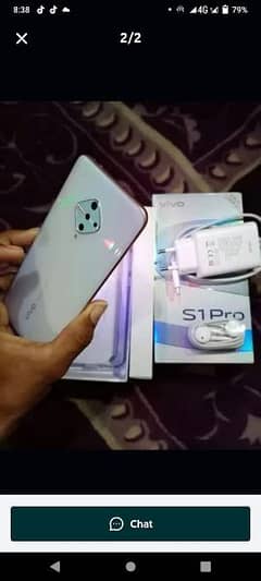 Vivo S1 pro 8 GB ram 128 GB memory