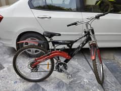 Cosmo mountain bike with 21 selectable gear imported