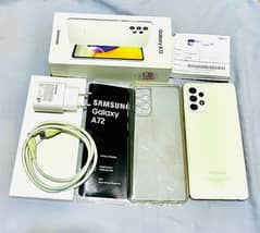 Samsung A72 Complete Box offical Approved 0