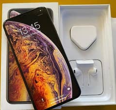 iPhone xs Max 256gb pta approved full accessories full warranty my hey