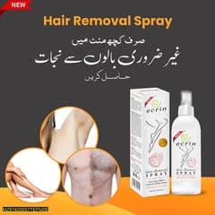 Hair wax remover spray