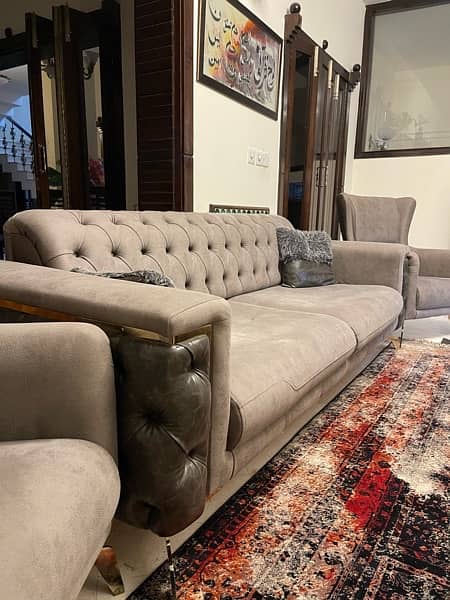 sofa set / Turkish made 12 seater sofa cum bed / imported sofa cum bed 3