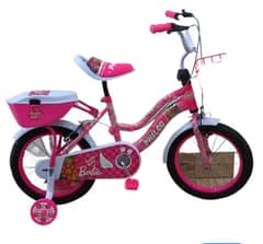 Kids Barbie Bicycle. (Home delivery free and Cash on delivery)